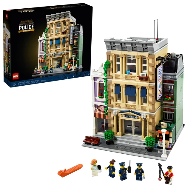 Конструктор LEGO Creator Expert Поліцейський відділок 2923 деталі (10278) - Фото 2 Конструктор LEGO Creator Expert Поліцейський відділок 2923 деталі (10278) - зображення 2