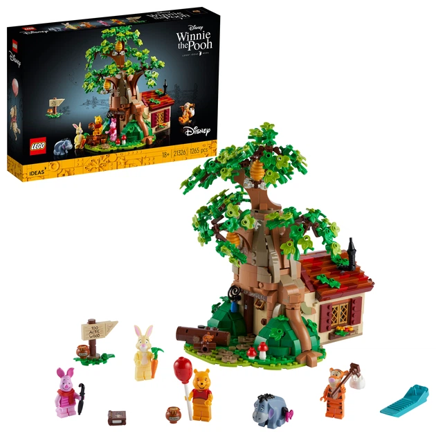 Zestaw klocków LEGO Ideas Disney Kubuś Puchatek 1265 elementów (21326) - Zdjęcie 2 Zestaw klocków LEGO Ideas Disney Kubuś Puchatek 1265 elementów (21326) - obraz 2