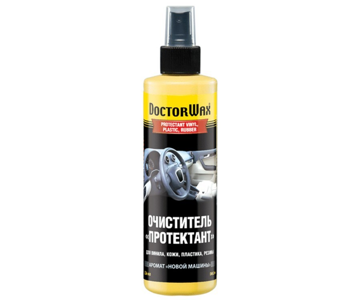 Очиститель протектант Doctor Wax Protectant аромат новой машины 236 мл ...