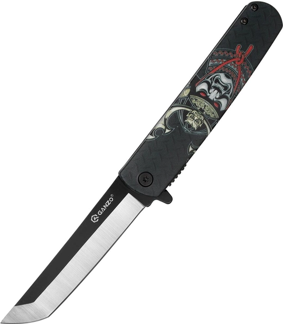 Нож складной Ganzo G626-BS Черный самурай - изображение 1
