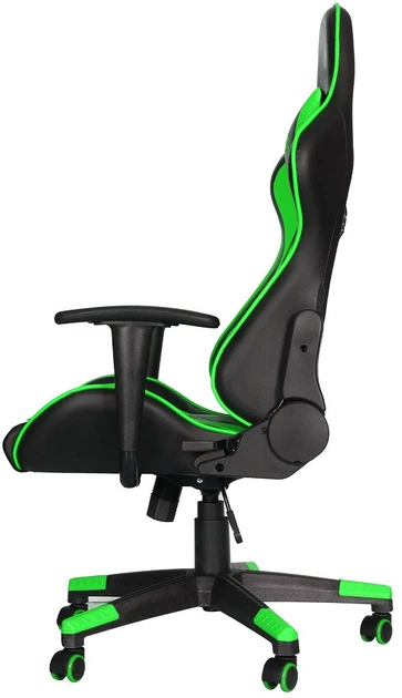 Крісло для геймерів Marvo CH-106 Black-green (CH-106GN) - зображення 3