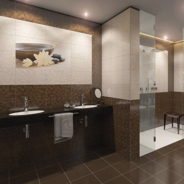 Плитка настенная Golden Tile Bali бежевая 25х40 см, 1,6 м.кв (12042793 ...