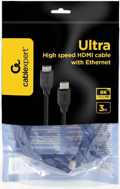 High speed HDMI cable with Ethernet, Premium series, 3 m (CCBP-HDMI-3M)