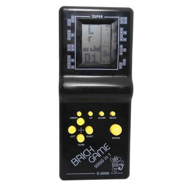 Игровая приставка Тетрис BRICK GAME E-9999 in 1 черный – игрушки с ...