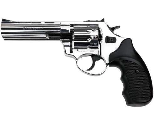 Револьвер под патрон Флобера EKOL 4.5" хром + в подарок Патроны Флобера 4 мм Sellier&Bellot Sigal (200 шт) - изображение 2