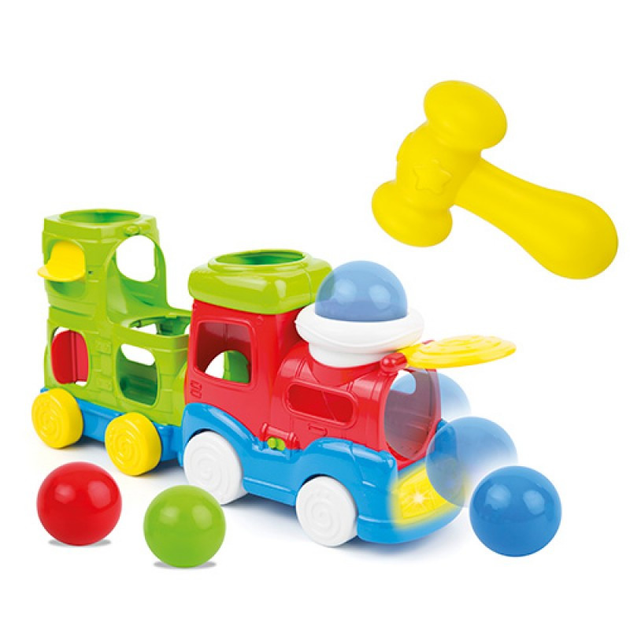 Развивающая музыкальная игрушка для малышей Паровозик стучалка, 0780-NL ...