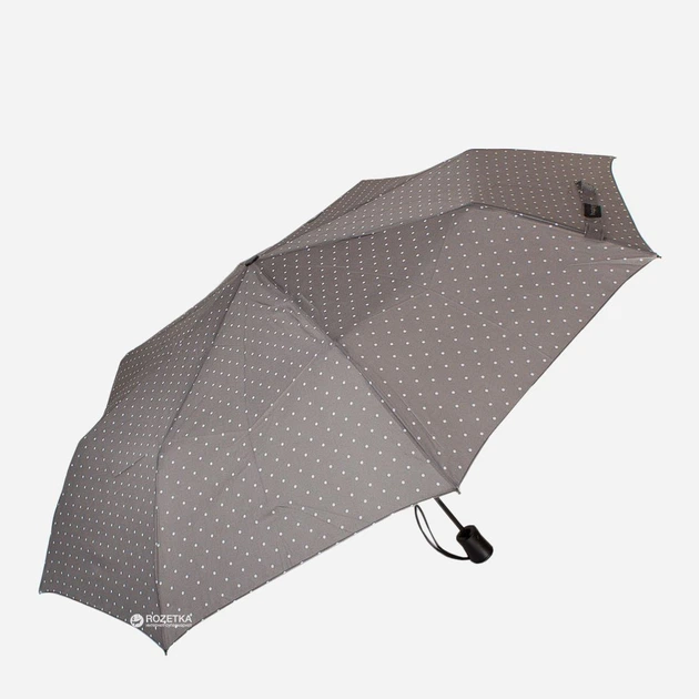 Зонт складной Happy Rain U42271-1 полуавтомат Серо-белый – в интернет ...