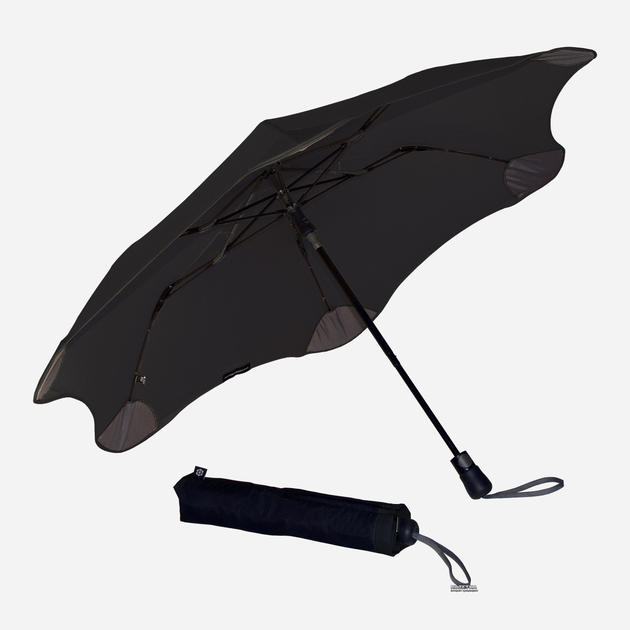 Зонт складной Blunt XS Metro полуавтомат Black – Стильные аксессуары с ...