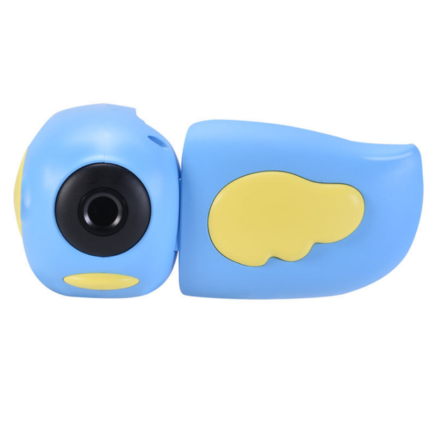 Дитячий фотоапарат відеокамера Kids Camera DV-A100 Пташка Блакитна - Фото 5 Дитячий фотоапарат відеокамера Kids Camera DV-A100 Пташка Блакитна - зображення 5