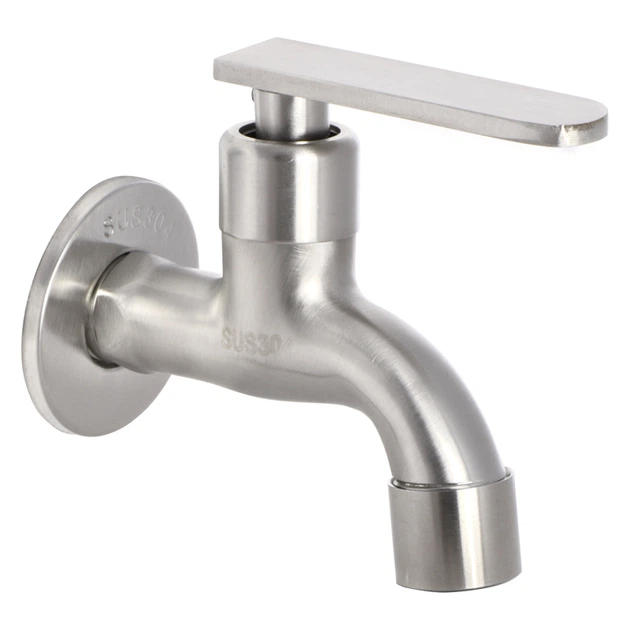 Кран для холодной воды ZERIX LR70101 (нерж. сталь) (LL1500) - изображение 3