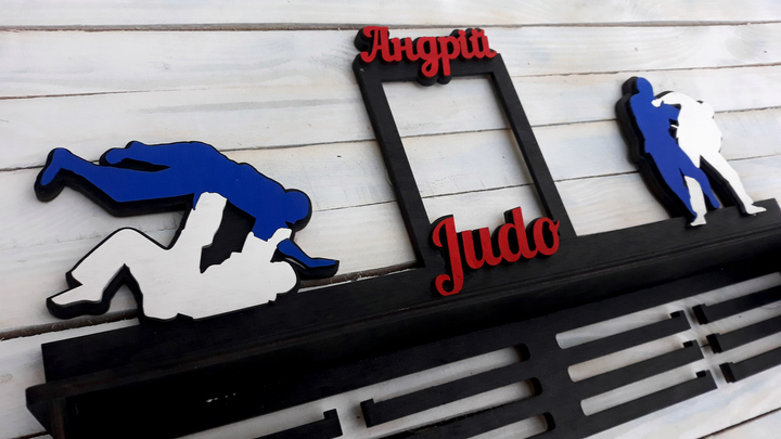 Медальница, вешалка для медалей, медальница дзюдо, медальница judo HWD ...