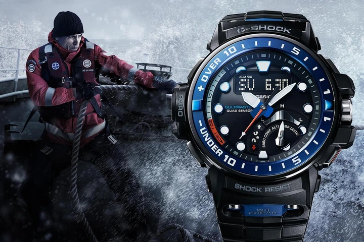 Часы Casio G-Shock Gulfmaster GWN-Q1000-1A – купить онлайн