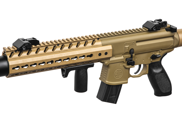 AIR-MCX-177-88G-30-FDE Пневматична гвинтівка Sig Sauer MCX FDE, кал.177 - зображення 4