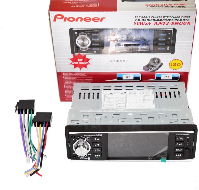 Автомагнитола видеомагнитола MP5 Pioneer 4019 SLIVER - изображение 5