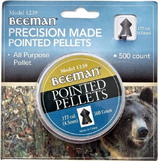 Кулі пневматичні Beeman Pointed Кал. 4.5 мм Вага - 0.55 г 500 шт/уп 14290629 - зображення 2