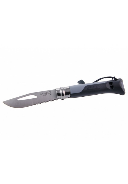 Карманный нож Opinel №8 Outdoor серый (204.78.95) - изображение 1