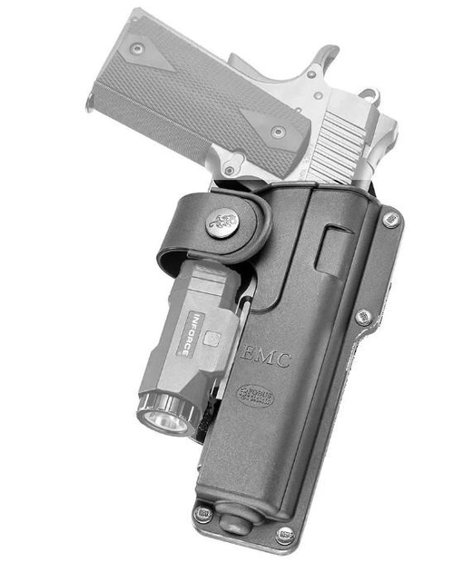 Кобура Fobus для Форт-14 ПП, Colt 1911 с поясным фиксатором, поворотная (2370.23.03) - изображение 1
