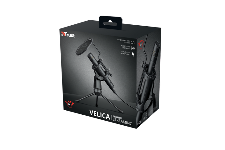 Металевий мікрофон Trust GXT 241 Velica USB Streaming Microphone (TR24182) - зображення 6