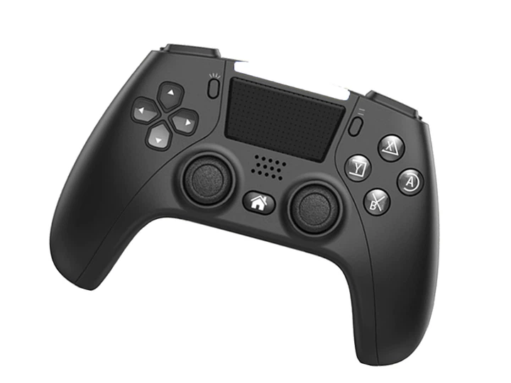 Геймпад бездротовий Data Frog PS-P02 для ПК та PS4 з додатковими задніми кнопками Чорний (1009-608-00) - зображення 2