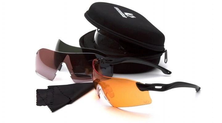 Балістичні окуляри зі змінними лінзами Venture Gear DROP ZONE - зображення 1
