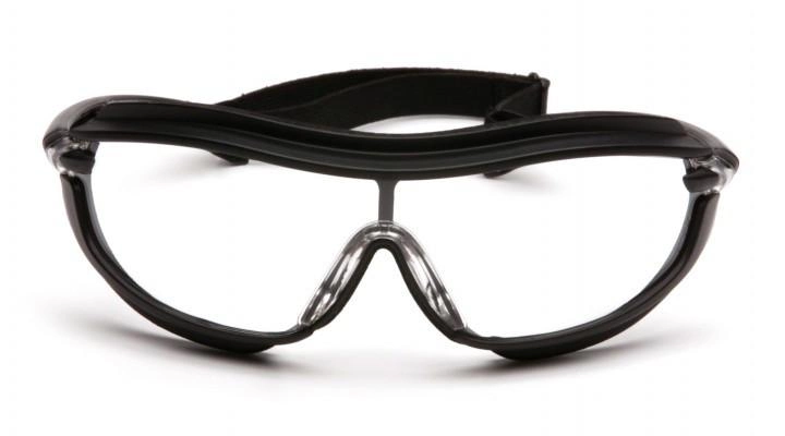 Баллистические очки защитные с уплотнителем Pyramex XS3 Plus (Anti-Fog) (clear) прозрачные - изображение 2