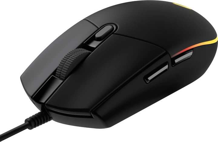Mysz Logitech G203 Lightsync USB Czarna (910-005796) - obraz 3