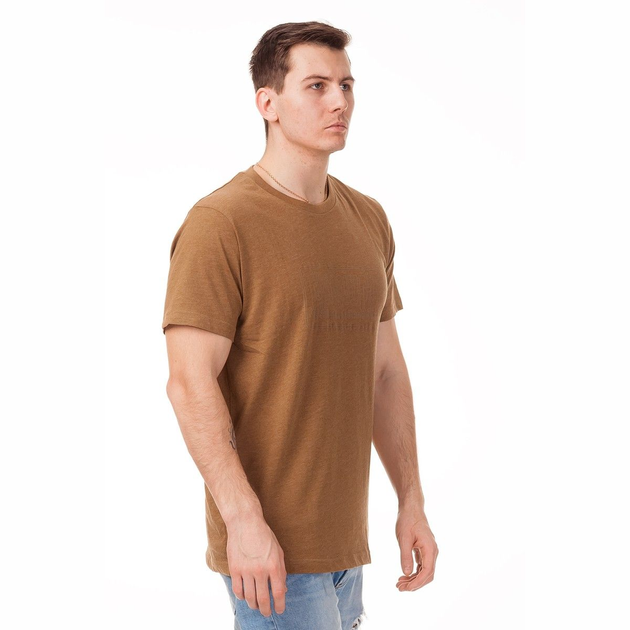 Футболка Magnum Essential T-Shirt COYOTE MELANGE S Коричневый (MGETСM)  - изображение 1