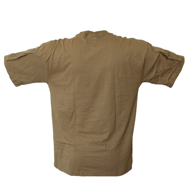 Футболка MIL-TEC тактическая T-Shirt CB S Коричневый (11019205)  - изображение 2