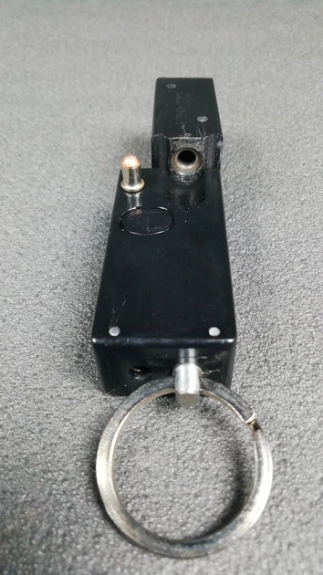 Револьвер под патрон Флобера - брелок Mig1 1,5d (однозарядный, удлиненный) черный - изображение 4