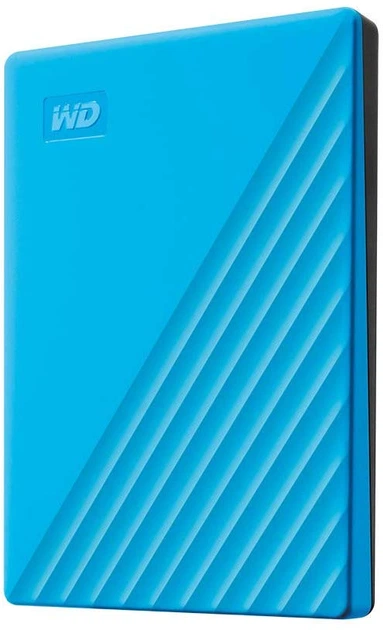 Жорсткий диск Western Digital My Passport 2TB WDBYVG0020BBL-WESN 2.5" USB 3.0 External Blue - зображення 2