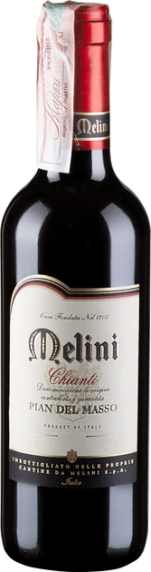 Вино Melini Chianti DOCG Pian del Masso червоне сухе 0.375 л 13% (8000160624131) - Фото 1 Вино Melini Chianti DOCG Pian del Masso червоне сухе 0.375 л 13% (8000160624131) - зображення 1