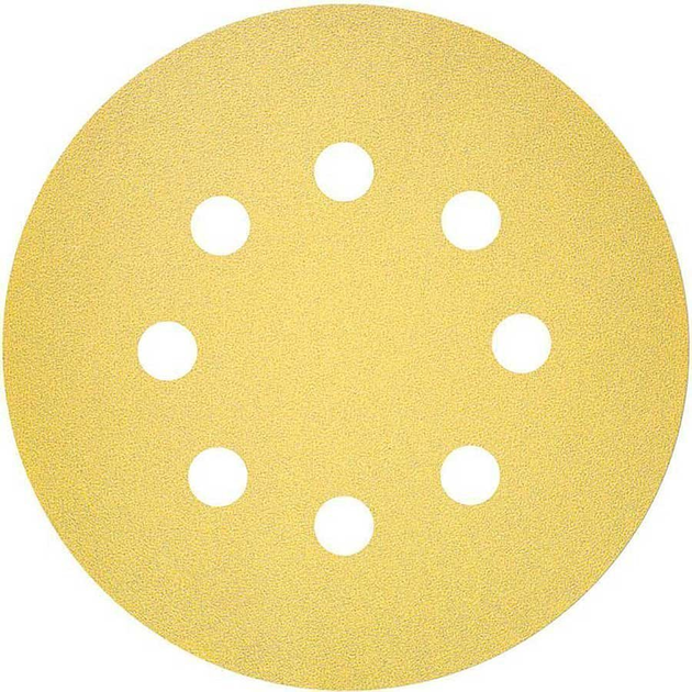 Шліфлист Bosch C450 Standard for General Purpose 125 мм, G320, 8 отв., 50 шт (2608621747) - зображення 1