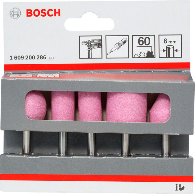 Набір шліфувальних штифтів Bosch, 5 шт - зображення 2