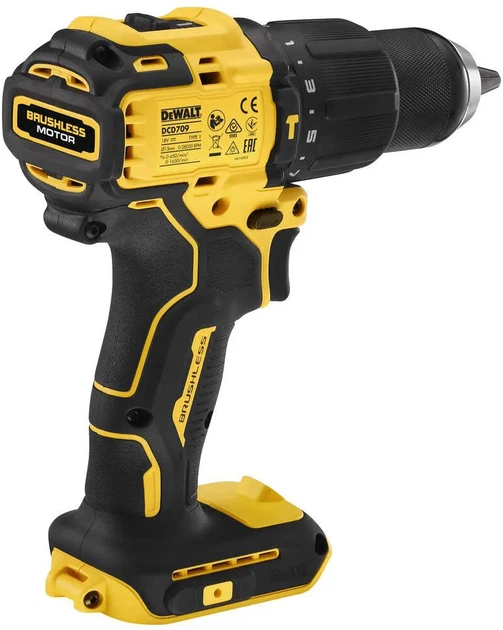Akumulatorowa wiertarko-wkrętarka DeWalt DCD709N (5035048737552) - obraz 3