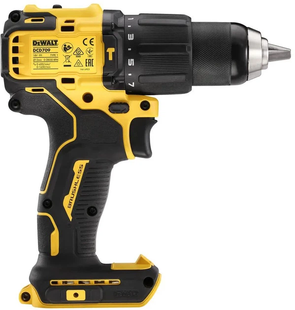 Akumulatorowa wiertarko-wkrętarka DeWalt DCD709N (5035048737552) - obraz 4
