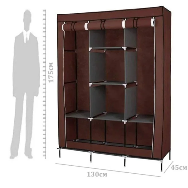 Тканевый шкаф storage wardrobe 88130