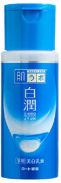 Отбеливающее молочко с арбутином Hada Labo Shirojyun Medicated ...