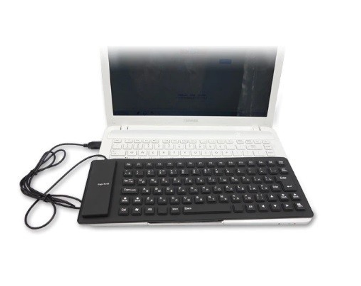 Гибкая клавиатура резиновая USB FLEXIBLE KEYBOARD X3 – для ноутбука и ...