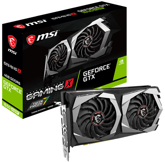 Видеокарта MSI PCI-Ex GeForce GTX 1650 Super Gaming X 4GB GDDR6