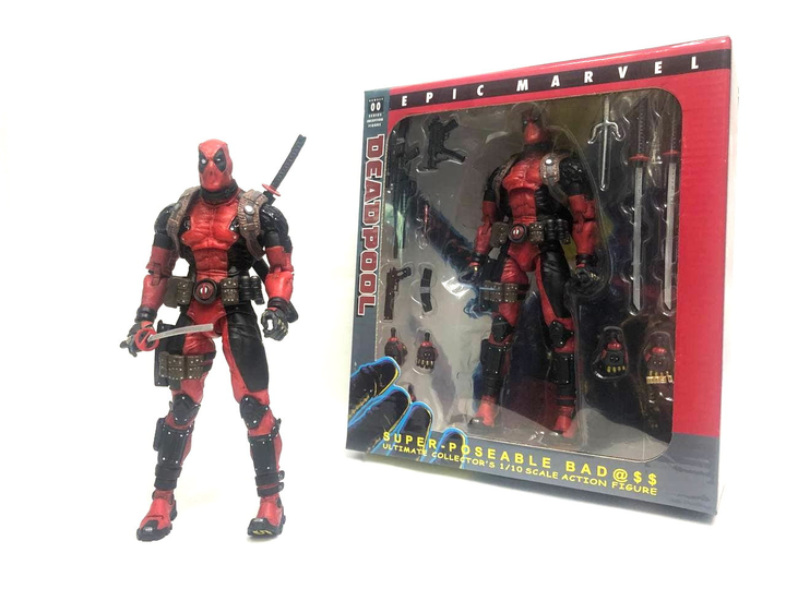 Набор фигурка Дэдпул avengers Marvel с аксессуарами (20см) – фото ...
