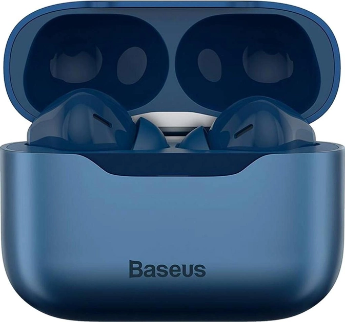 Акция на Навушники Baseus SIMU ANC True Wireles Earphones S1 Pro Blue (NGS1P-03) от Rozetka