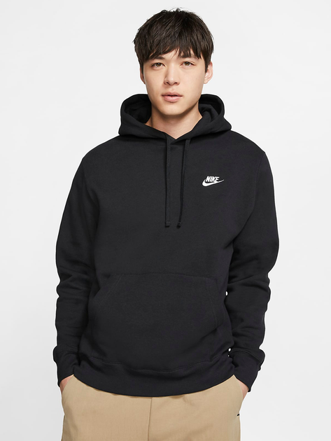 Худи мужское Nike M Nsw Club Hoodie Po Bb BV2654-010 XL Черное (193147704600) 