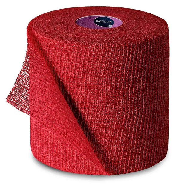 Бинт когезивний фіксуючий Peha-haft Color червоний 6 см x 4 м 1шт - зображення 2