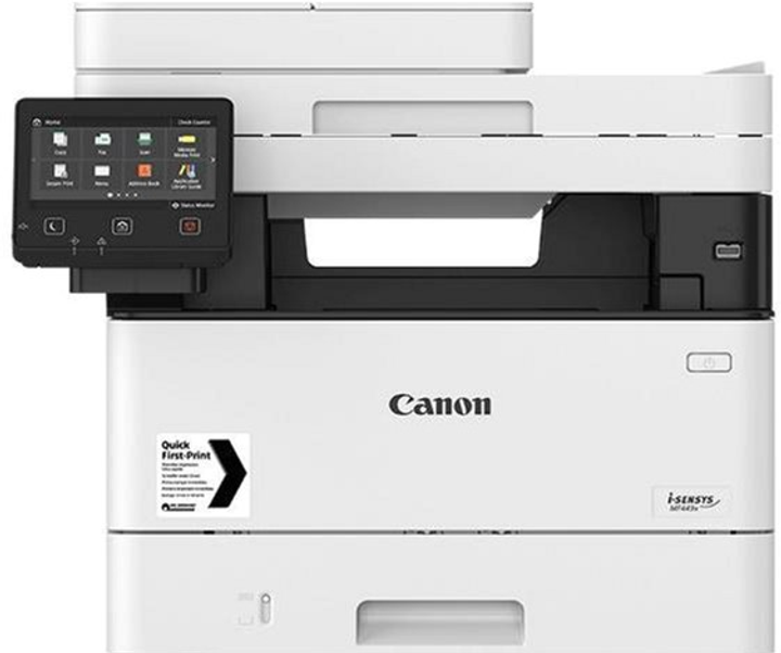 МФУ Canon i-SENSYS MF443dw, Wi-Fi, duplex, ethernet, DADF (3514C008 ...