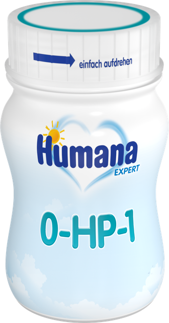 Рідка молочна суміш Humana 0-HP-1 Expert Для недоношених дітей 90 мл (4031244720405) - зображення 1