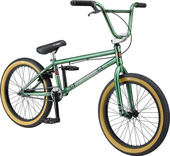 Gt bmx green sale