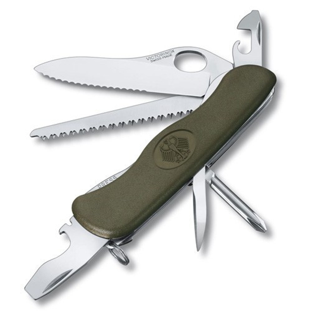 Складаний ніж Victorinox Military One Hand 0.8461.MW4DE - зображення 1