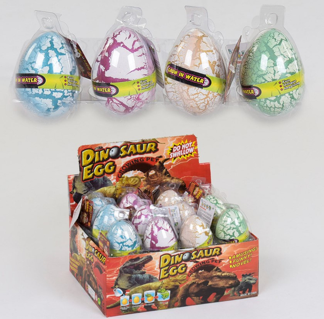 Растущая игрушка Динозавр в яйце Star Toys Dinosaur Egg Растущий ...