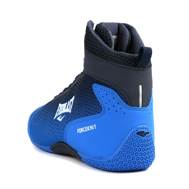 Боксерки Everlast Forceknit размер 40 (26 см) Черно-синие ELM-129E - Фото 3 Боксерки Everlast Forceknit размер 40 (26 см) Черно-синие ELM-129E - зображення 3