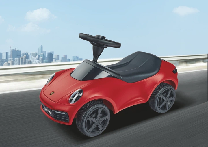 Jeździk BIG Porsche 911 Red (4004943563536) - obraz 5